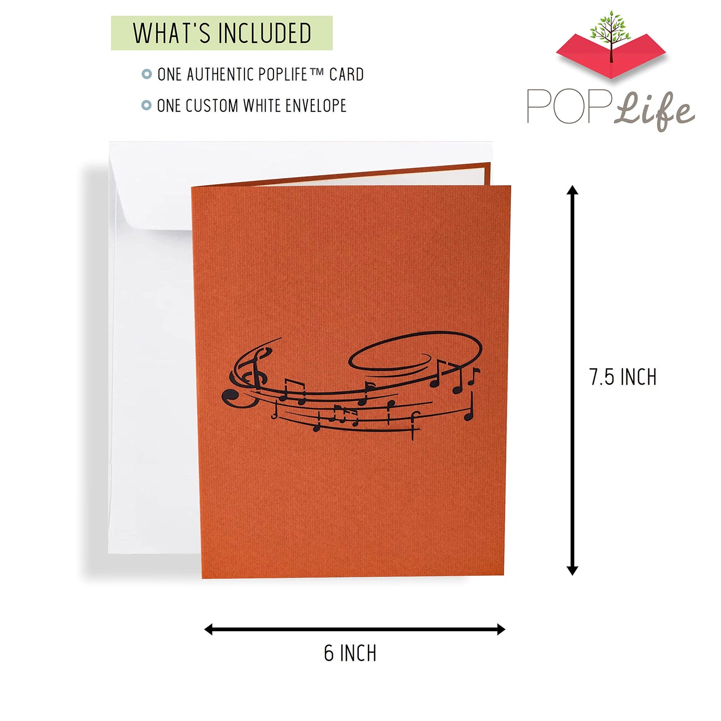 Tarjeta pop-up instrumentos – Un acorde de emoción en papel