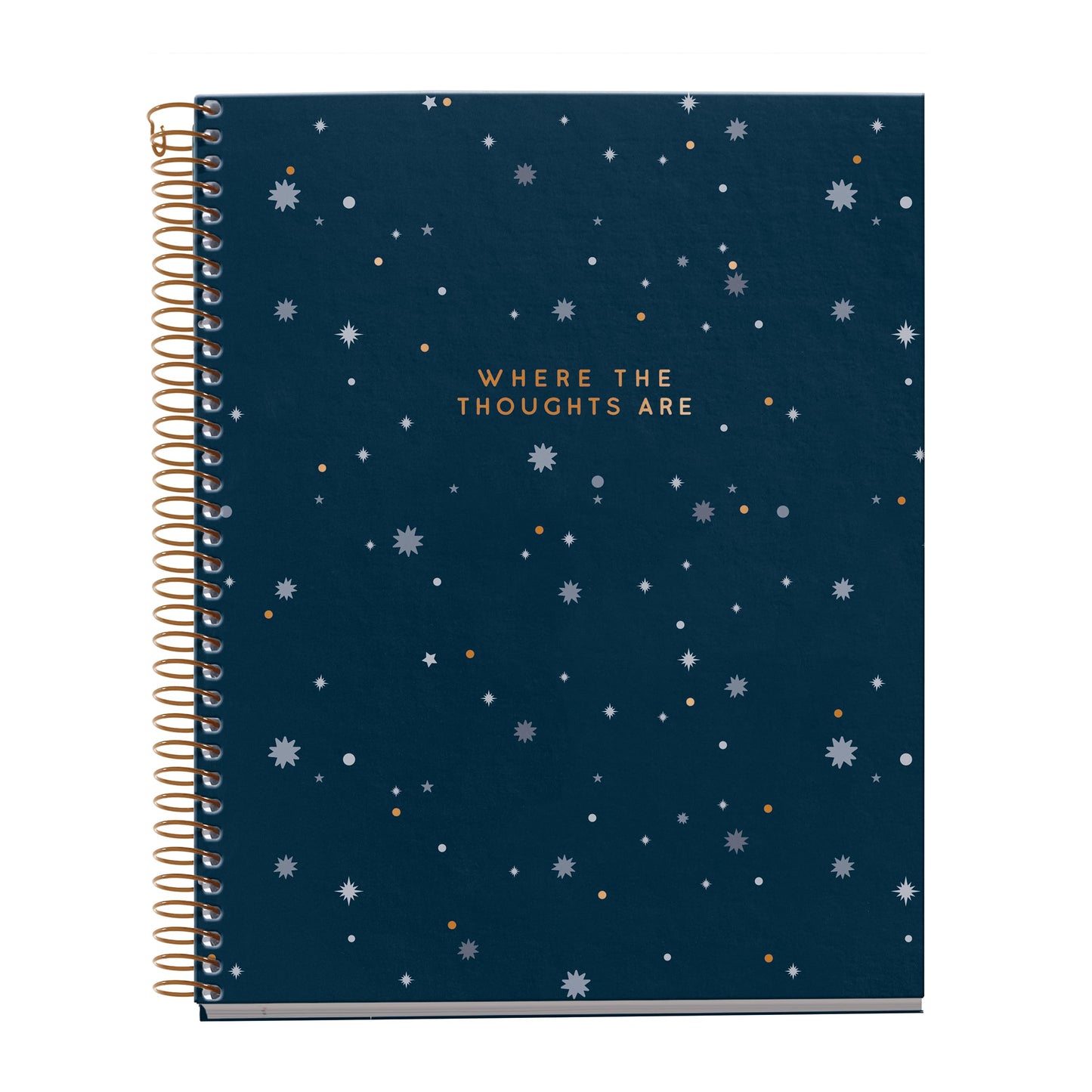 Libreta “Where the thoughts are” – Escribe entre estrellas
