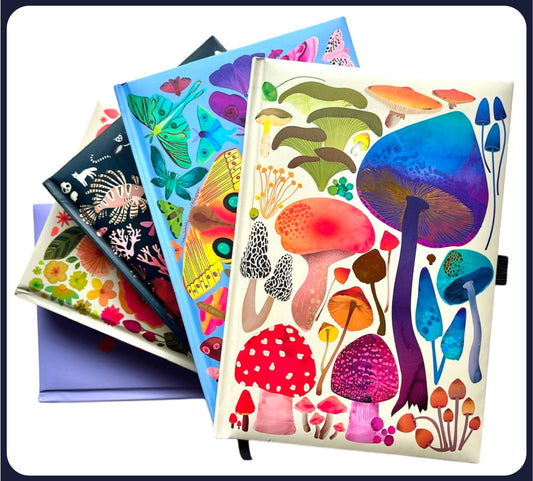 Libreta Elena Essex Perros Malva – Papel grueso y lujo canino