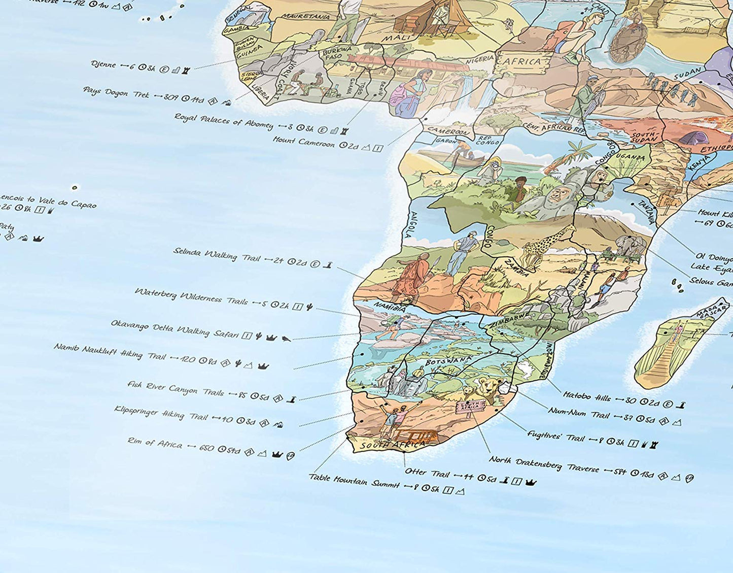 Mapa de senderismo – Rutas que inspiran aventuras