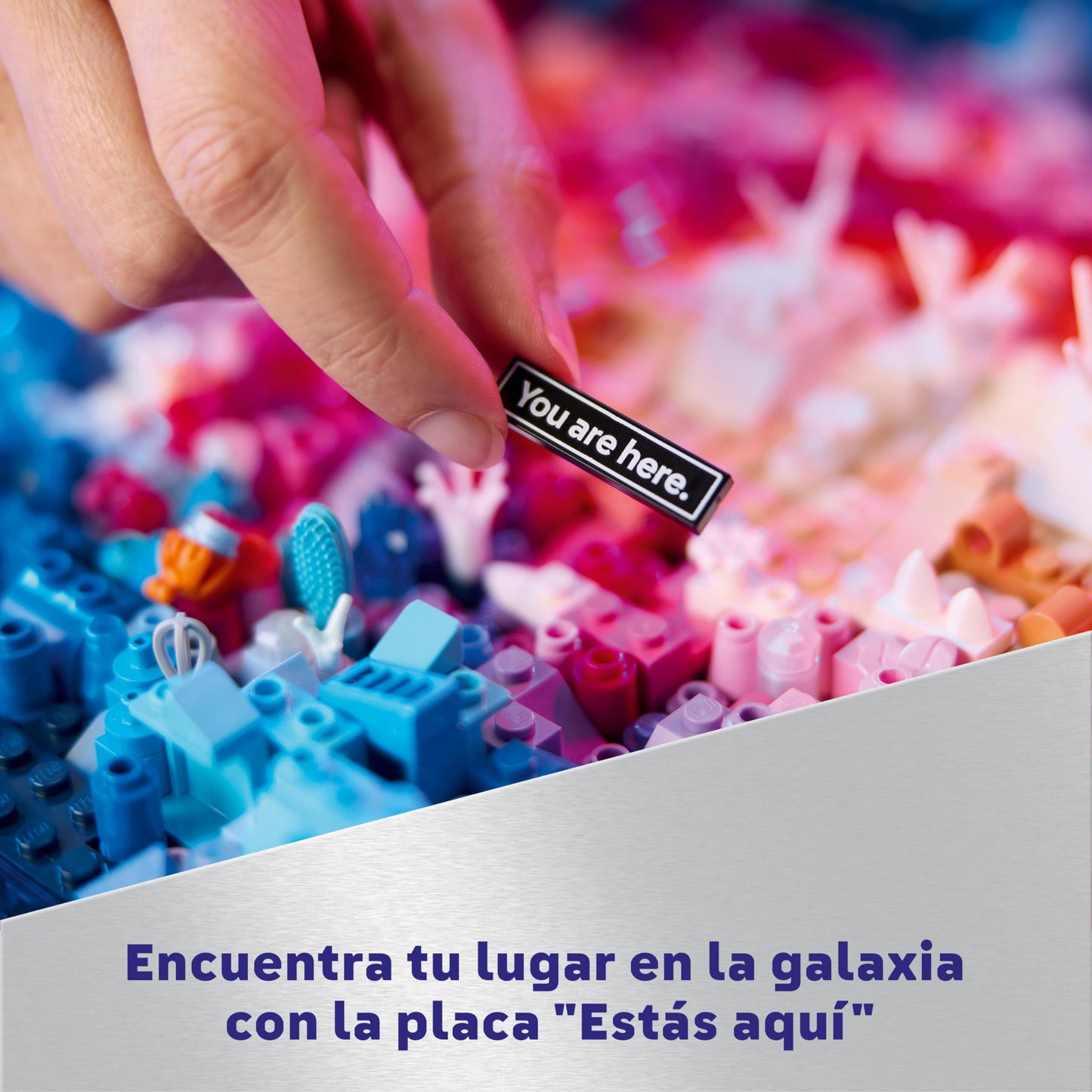 LEGO Galaxia Vía Láctea – Una obra de arte que brilla en tu pared
