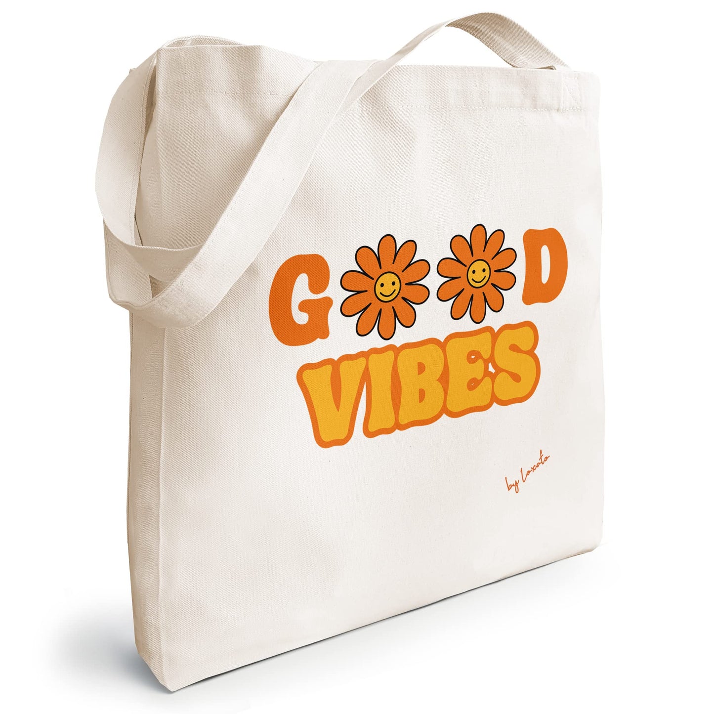 Good Vibes Only – Bolsa ecológica con vibes positivas