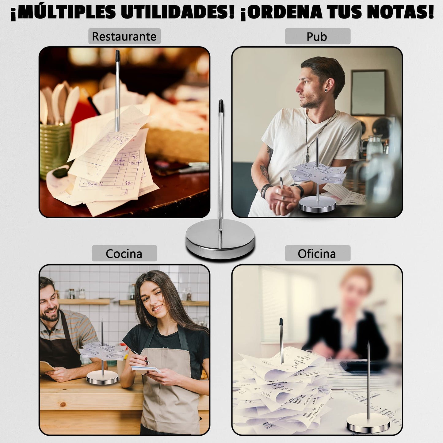 Pincha ideas – Notas adhesivas con soporte original