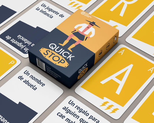 Quick Stop – Juego de mesa rápido para toda la familia