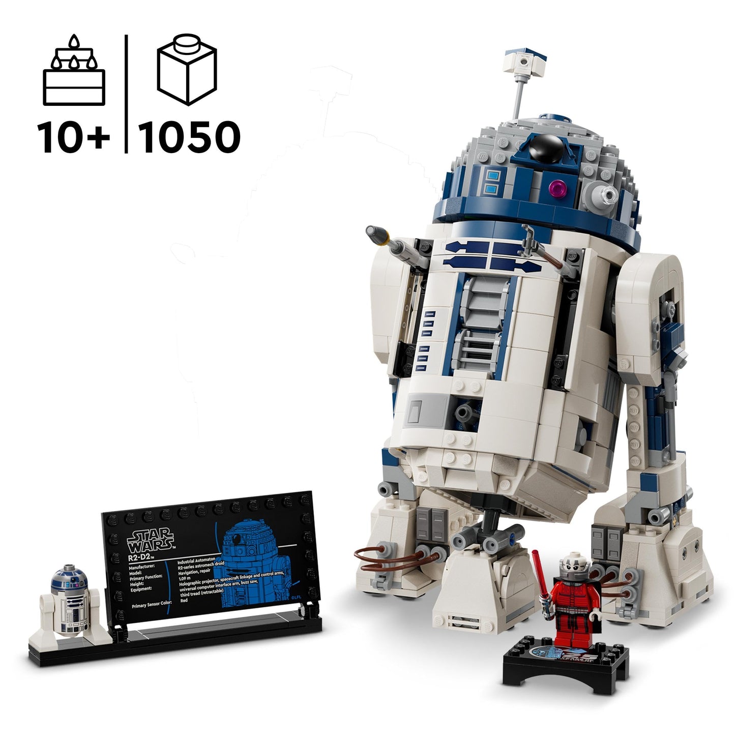 R2-D2 LEGO Star Wars – Tu droide favorito, ahora en versión construible