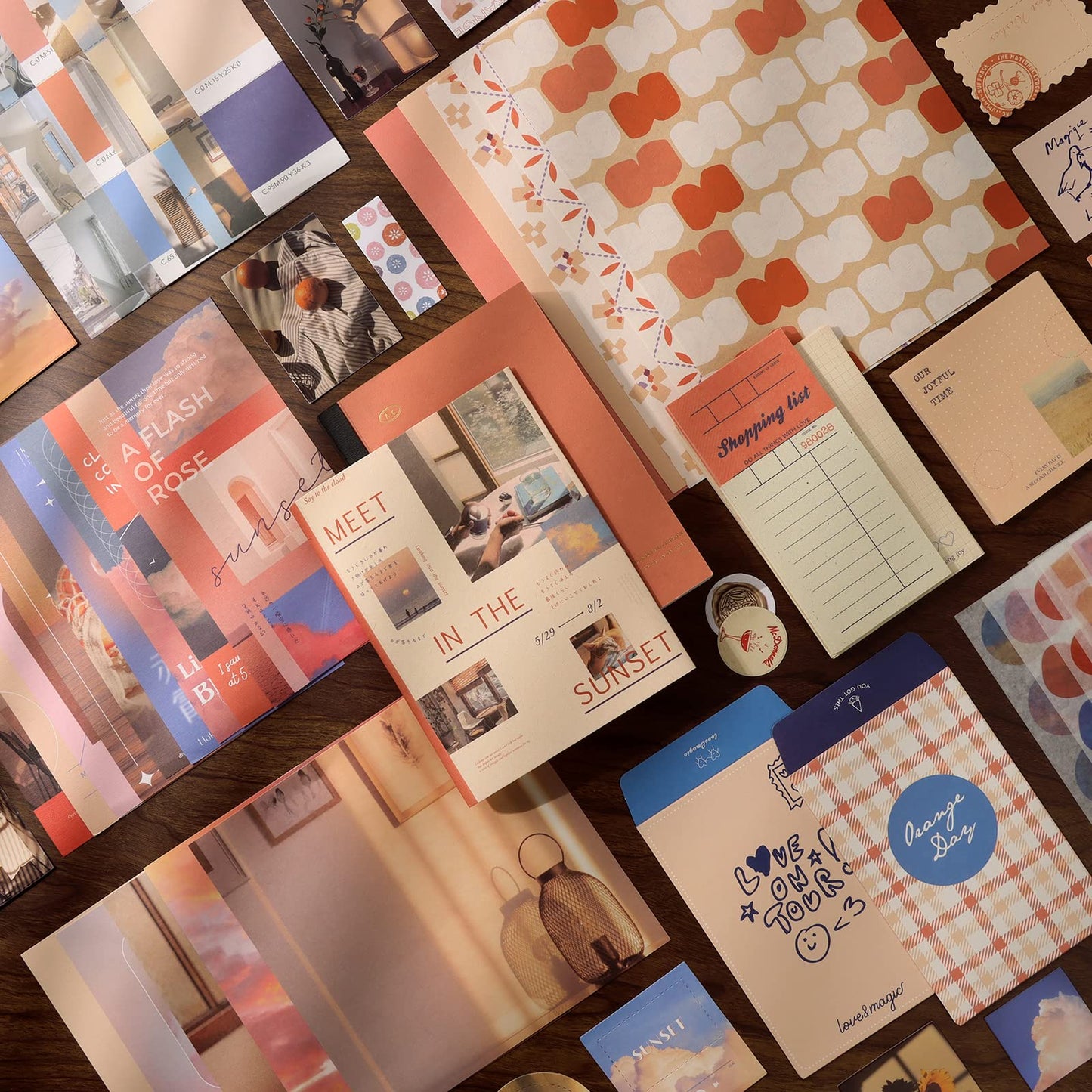 Set scrapbook – 348 piezas para crear sin parar