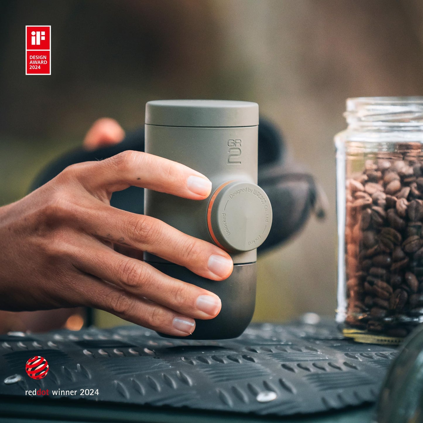 Minipresso GR2 – Cafetera de bolsillo para cafeteros nómadas
