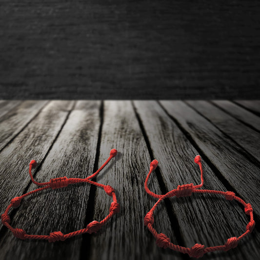 Pulseras de pareja hilo rojo – Dos almas conectadas