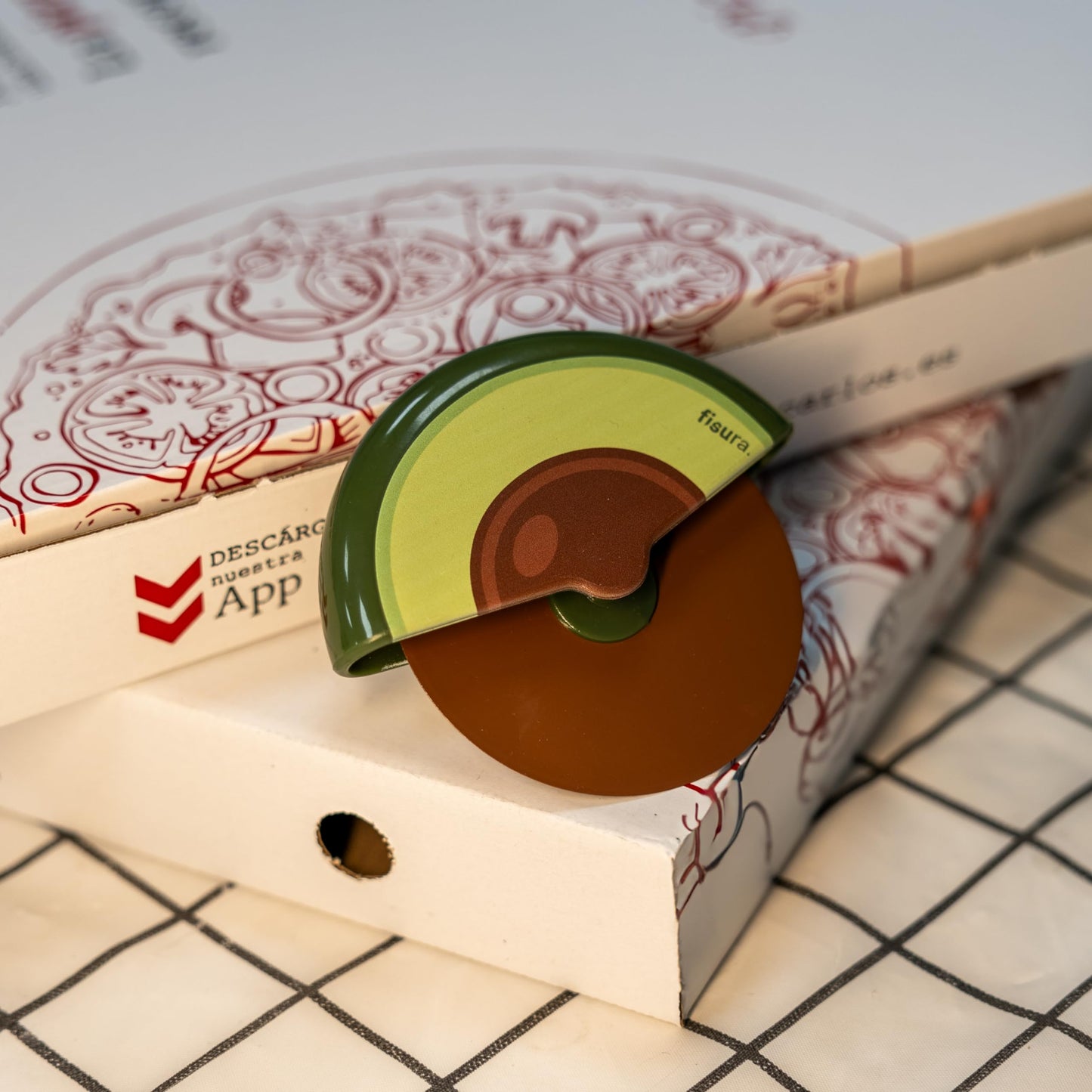 Cortapizza con ruedas – Motorizado para cortar con flow