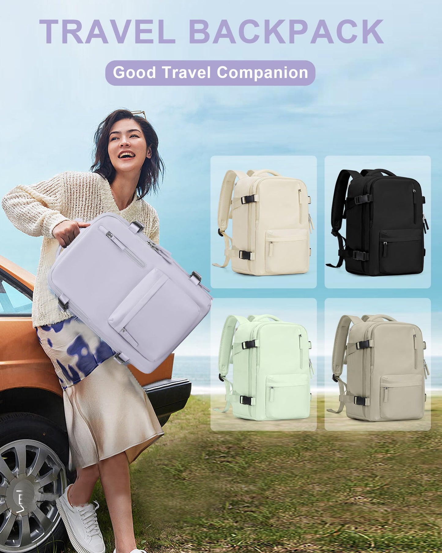 Mochila cabina antirrobo – Minimalismo viajero