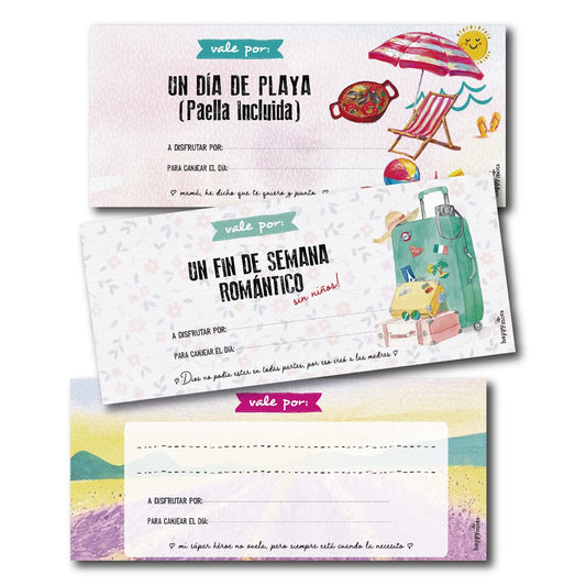 Vales para mamá – 20 planes con amor y humor