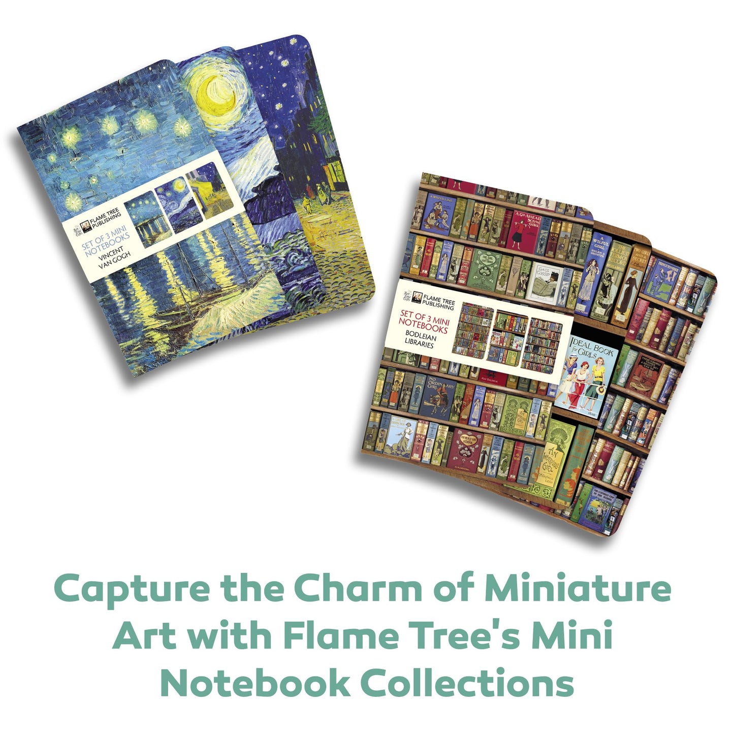 Set 3 mini libretas Alicia – Escribe en el país de las ideas