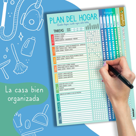 Casa bajo control– Planificador para tareas del hogar