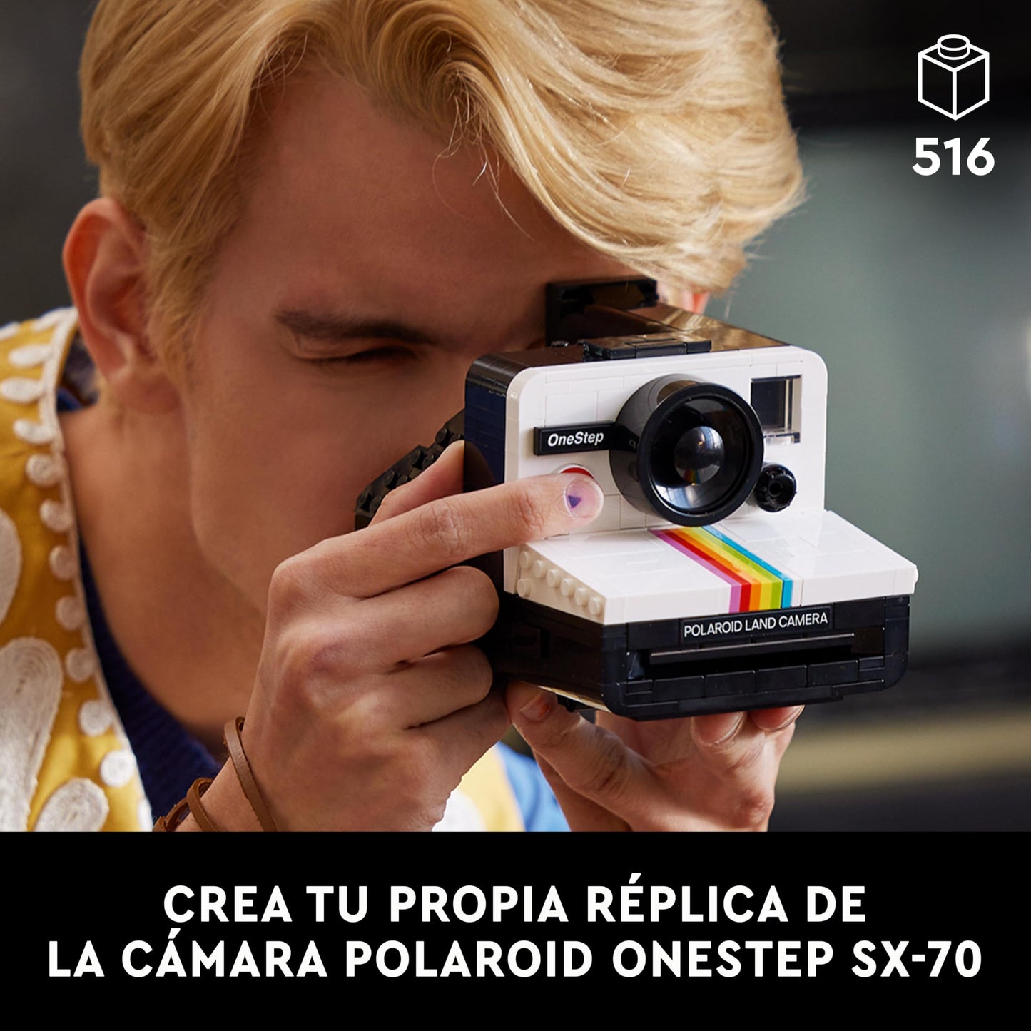 LEGO Ideas cámara Polaroid – Captura recuerdos en piezas
