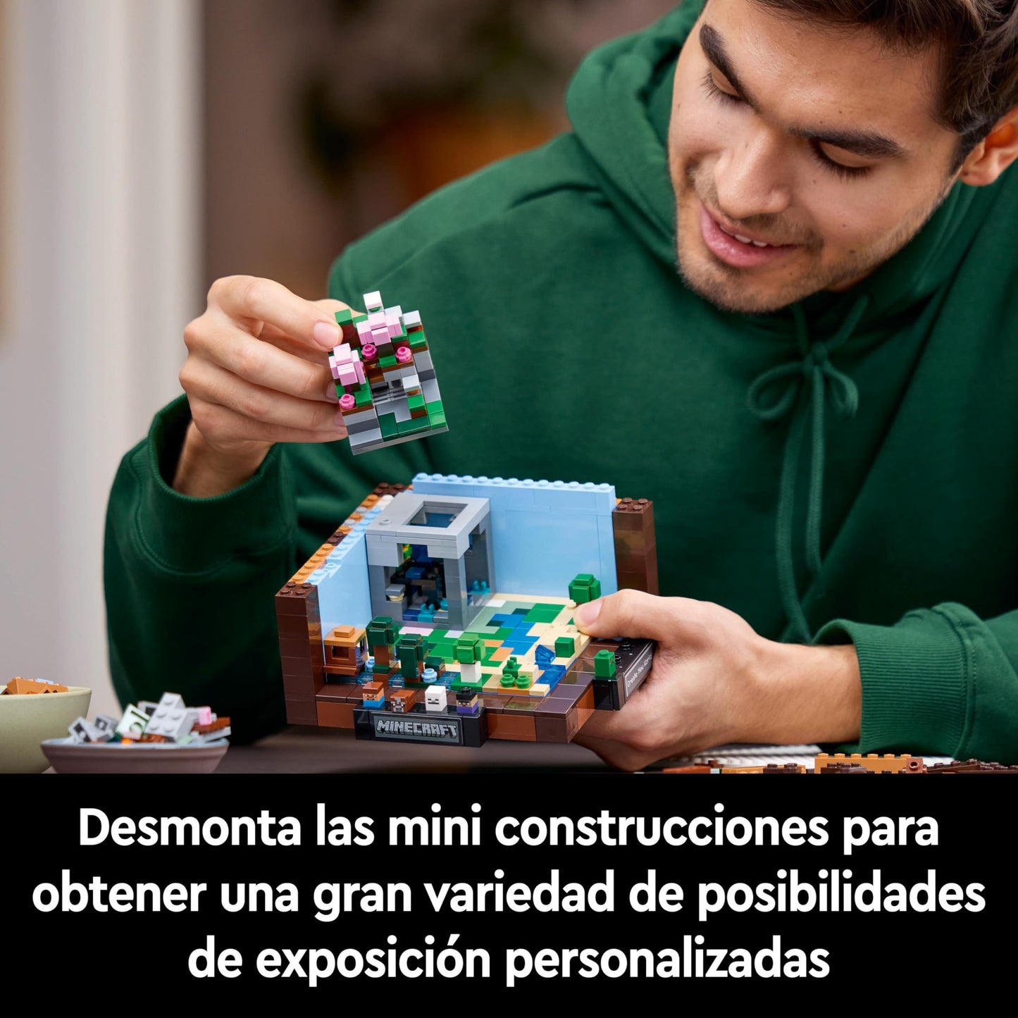 LEGO Minecraft – Explora, monta y decora tu mundo pixelado