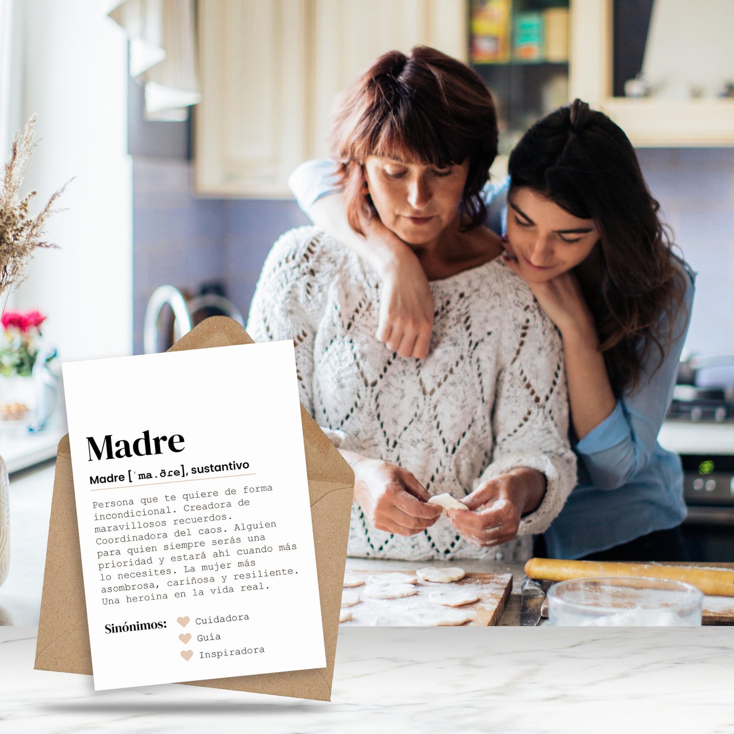 Tarjeta mamá rasca – Descubre tu sorpresa con amor