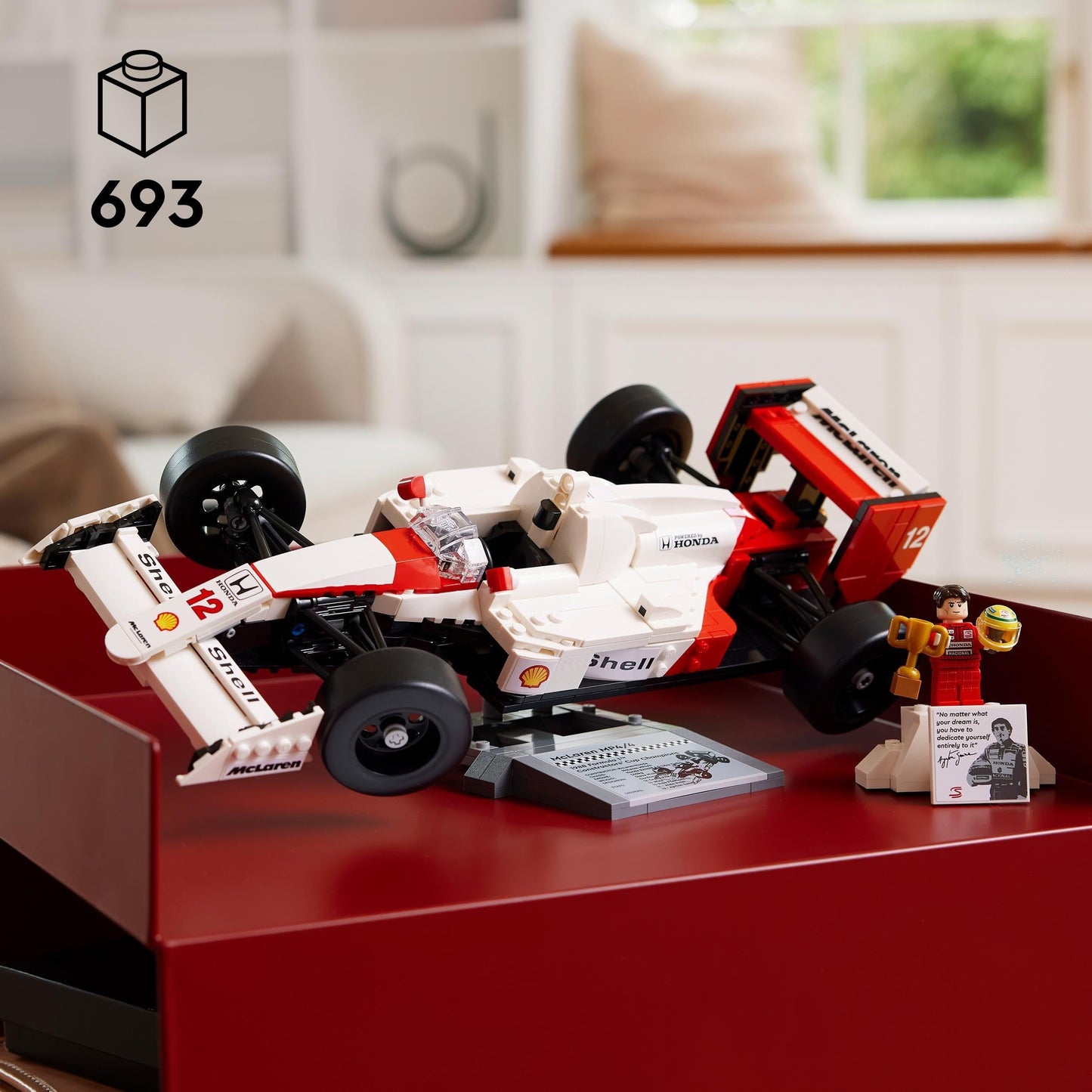LEGO McLaren MP4/4 – Senna en versión de bloques