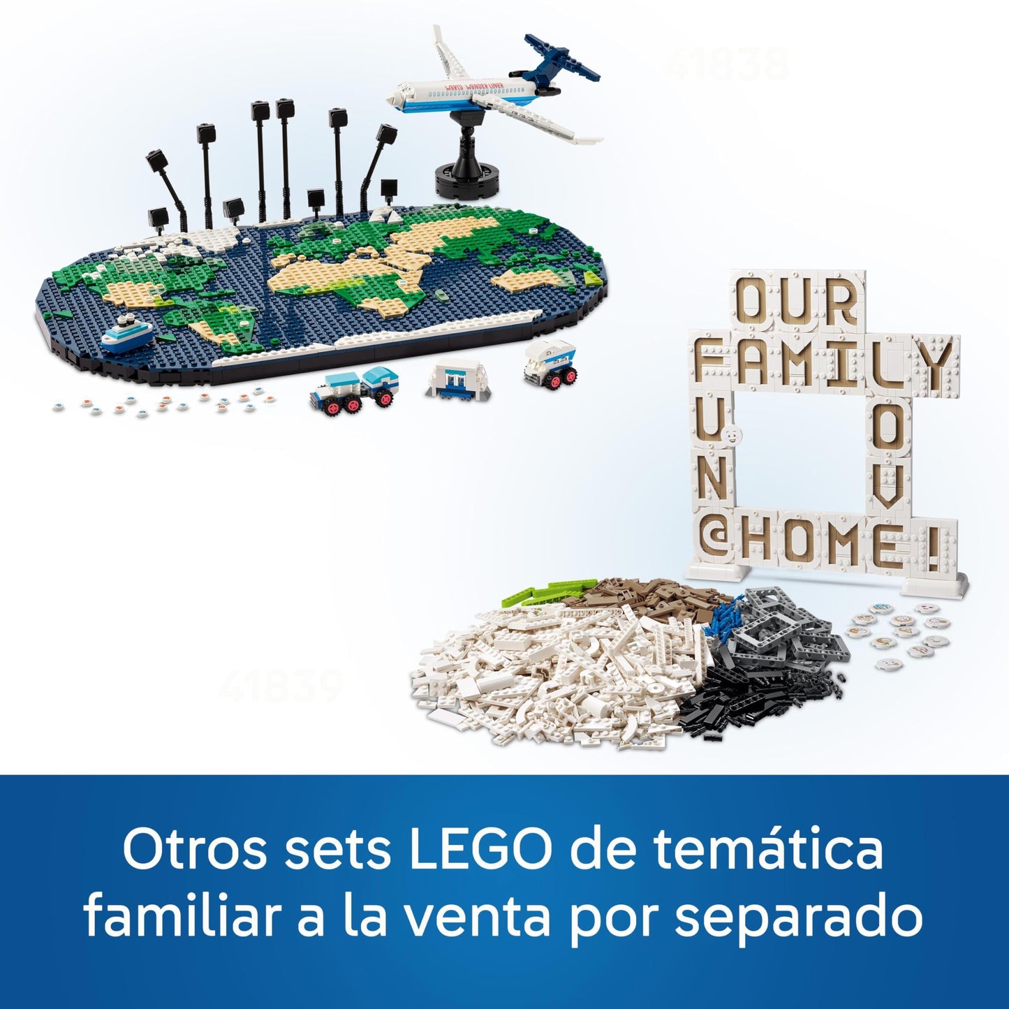 Momentos de Viaje LEGO – Construid juntos un mapamundi lleno de recuerdos