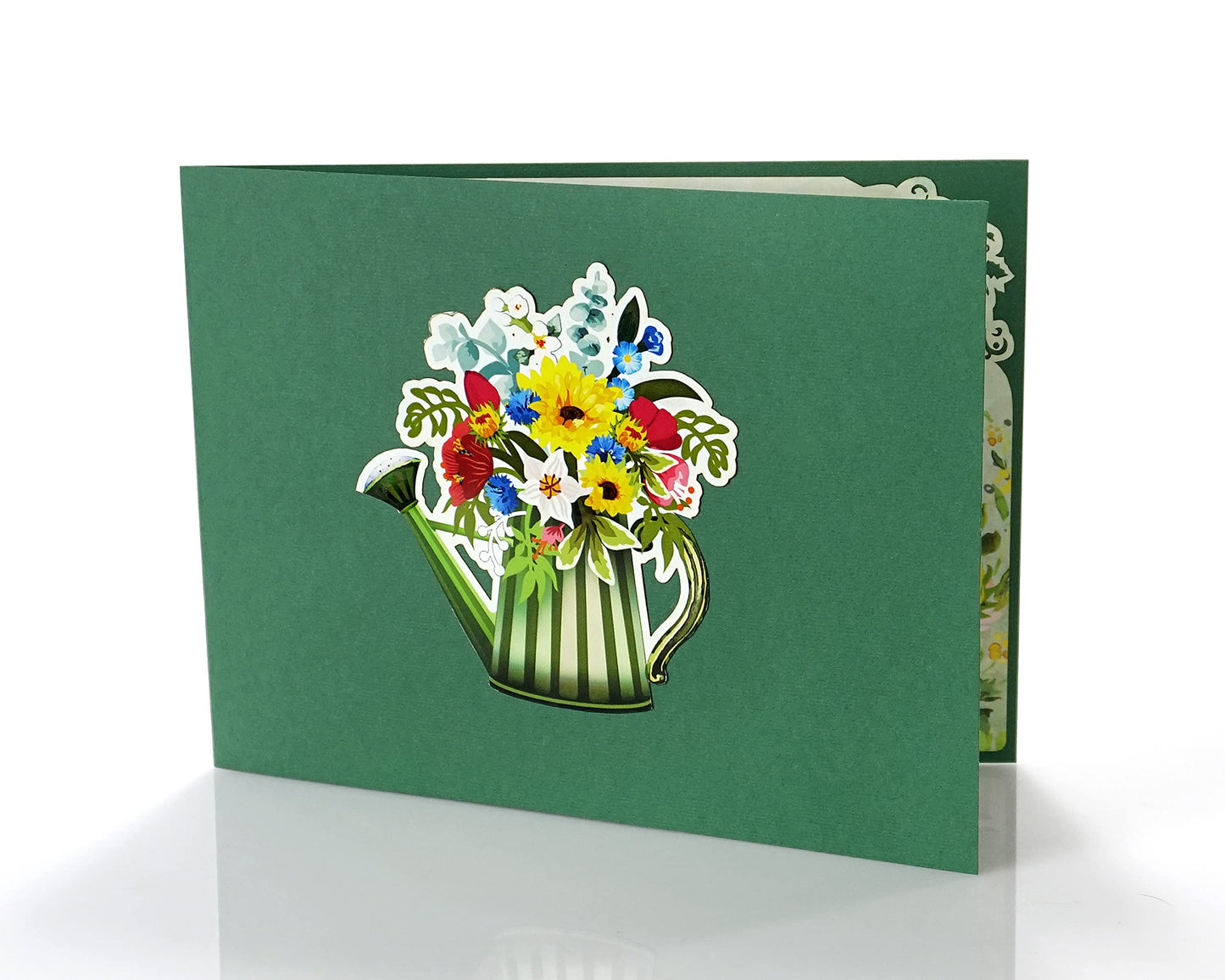 Tarjeta regadera 3D – Amor que riega tus días