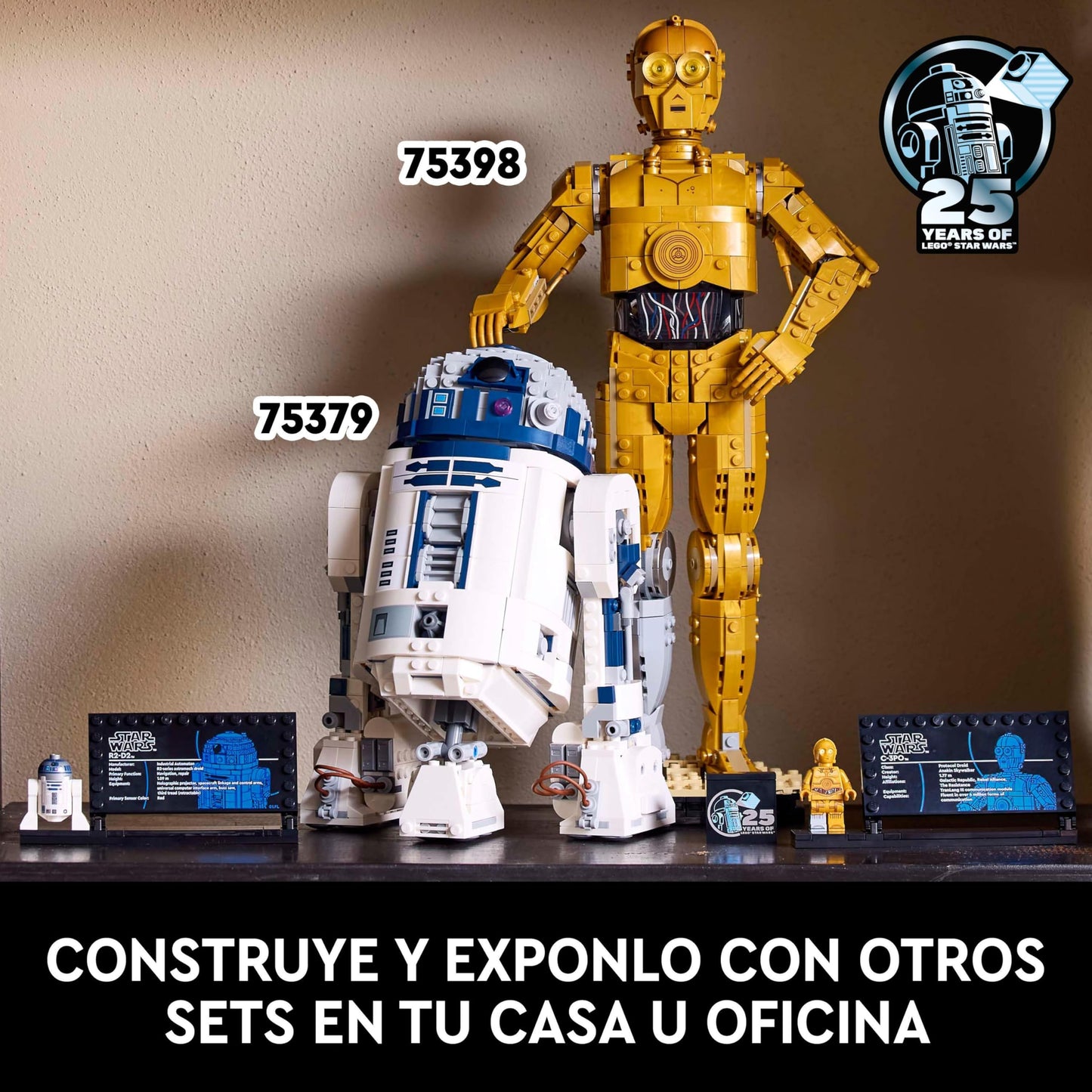 C-3PO LEGO Star Wars – El droide dorado llega a tu vitrina