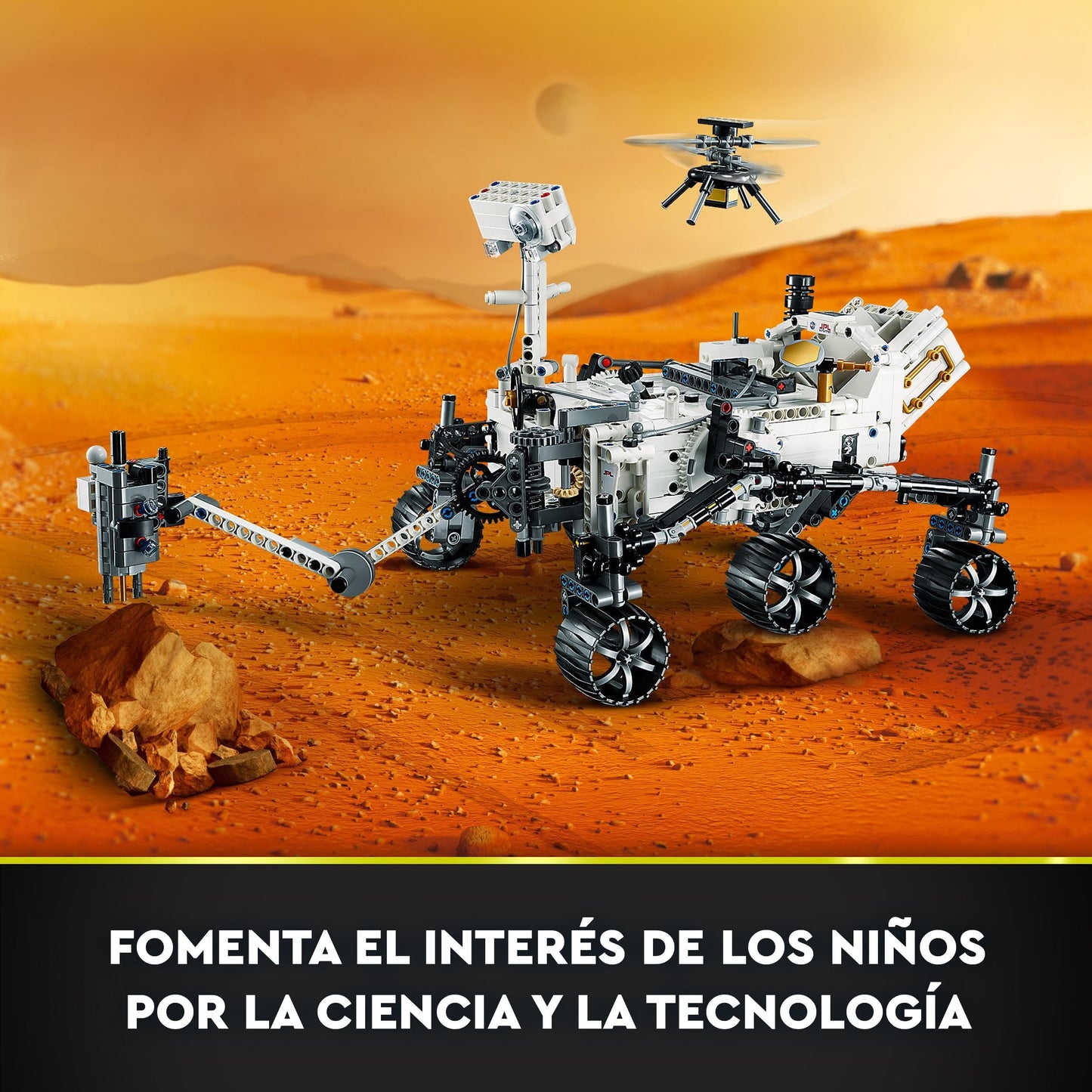 LEGO Rover Marte – NASA y tecnología en piezas