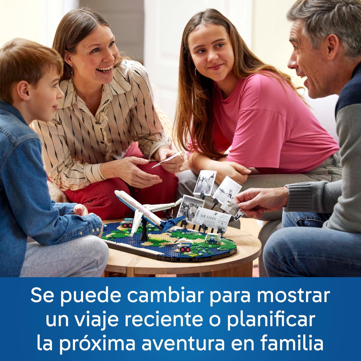 Momentos de Viaje LEGO – Construid juntos un mapamundi lleno de recuerdos