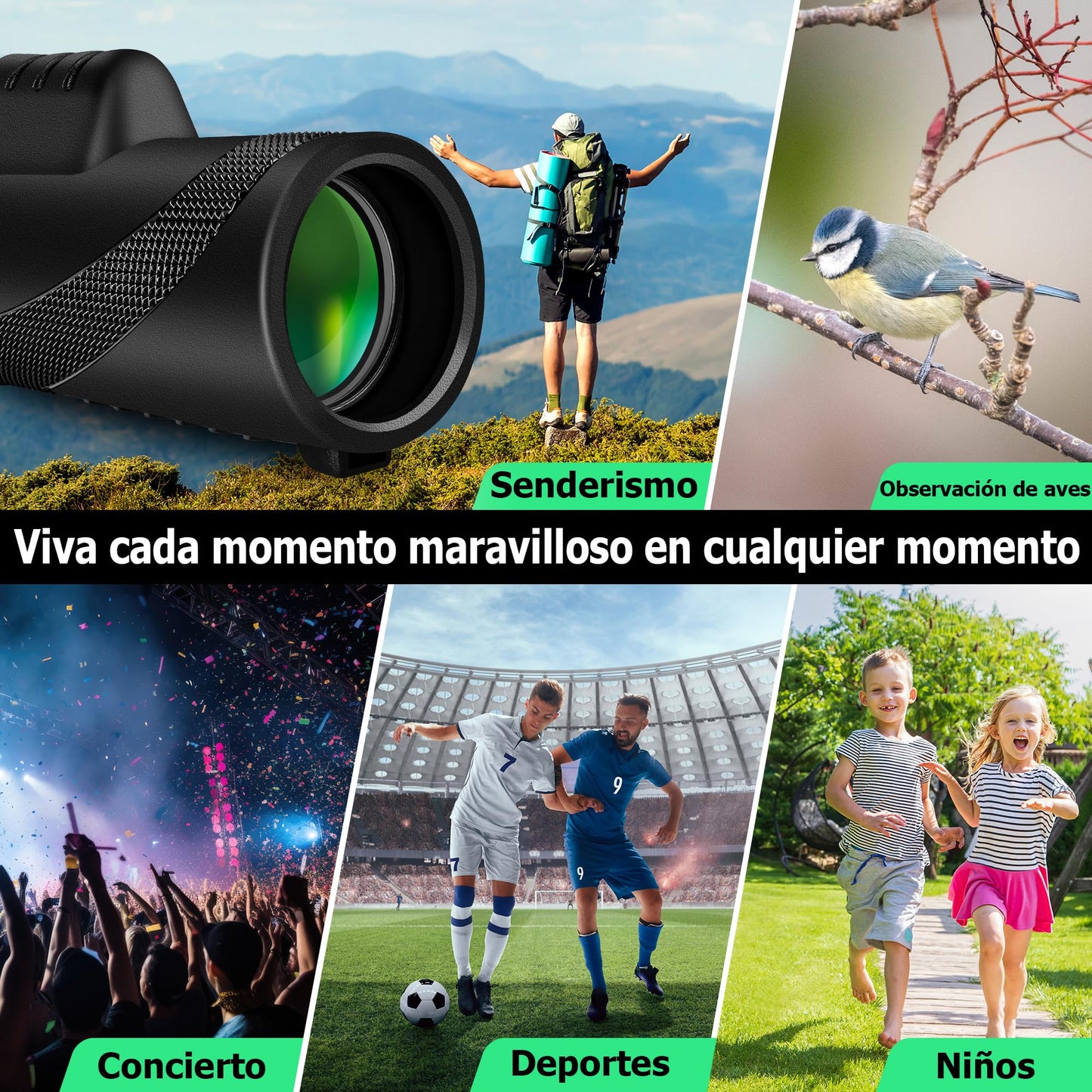 Telescopio mini – Ojo de halcón de bolsillo
