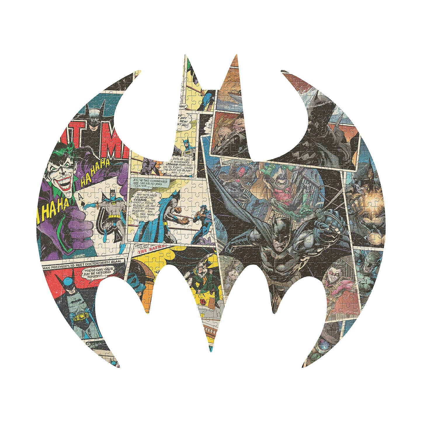 Puzzle de Batman – El símbolo de Gotham, pieza a pieza