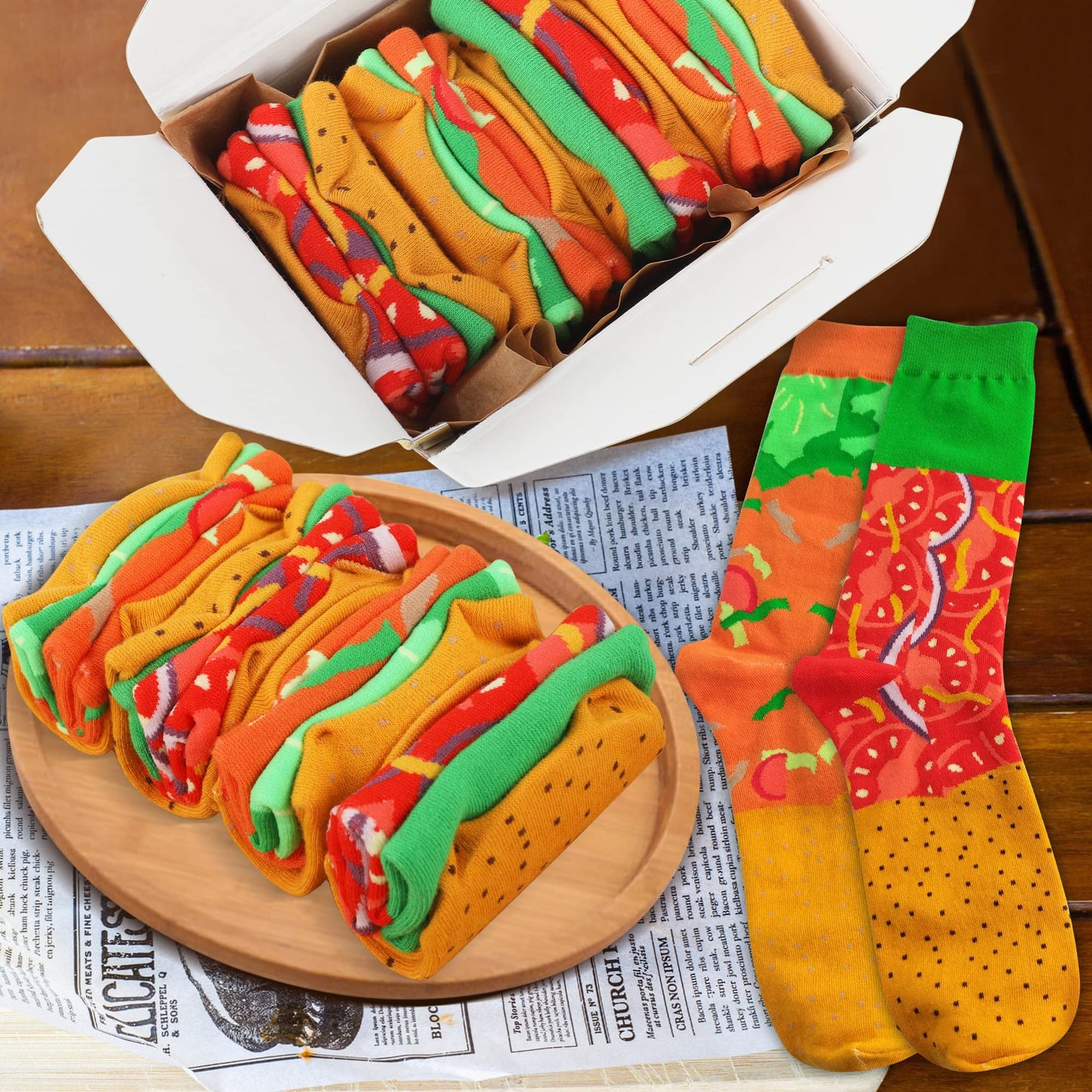 Calcetines taco – Tex-Mex a tus pies