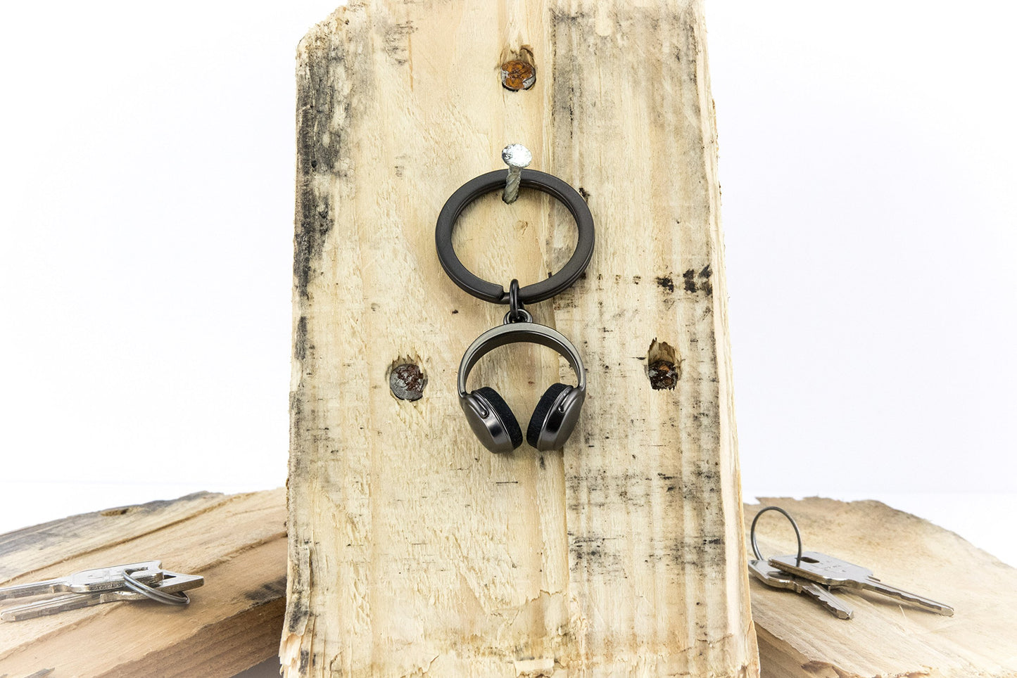 Llavero auriculares – Música en tu llavero diario