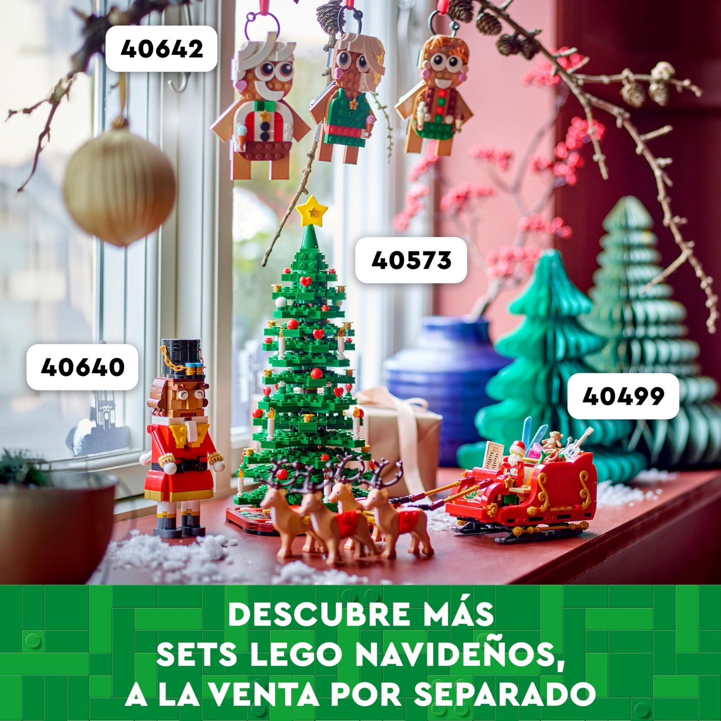 Árbol de Navidad LEGO – Dos árboles, mil sonrisas navideñas