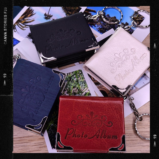 Álbum de fotos en llavero – Para llevar tu historia contigo
