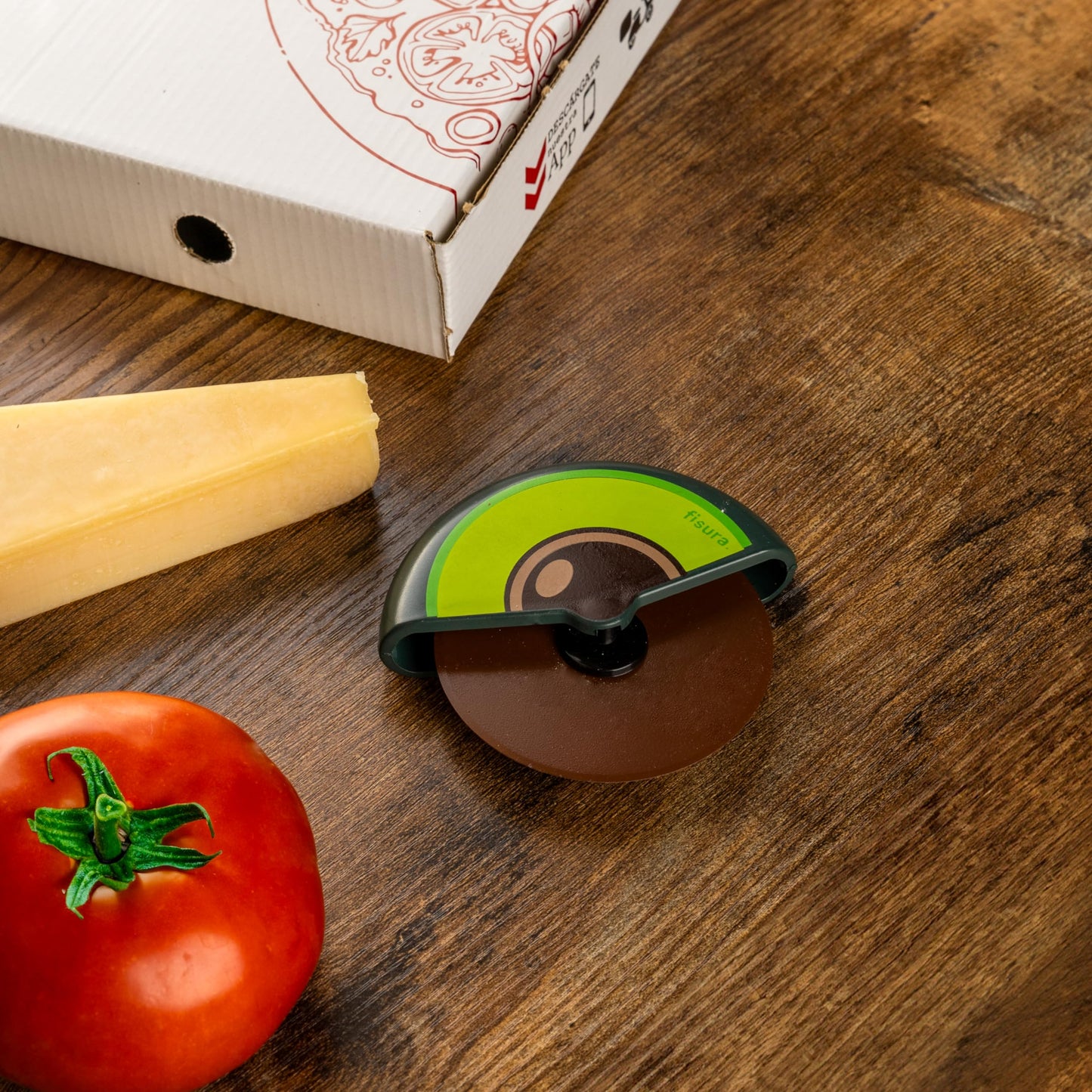 Cortapizza con ruedas – Motorizado para cortar con flow