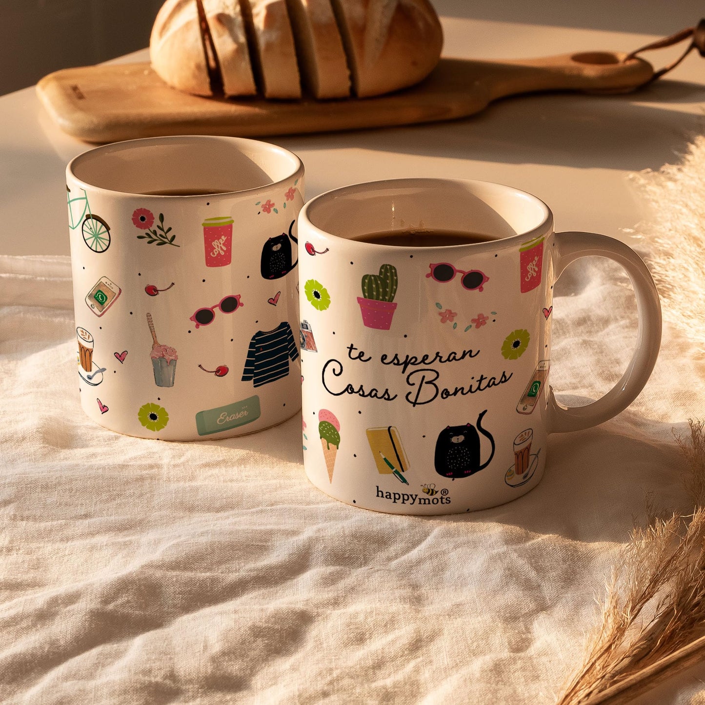 Te esperan cosas bonitas – La taza que empieza el día con ilusión