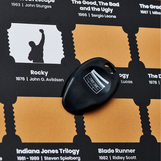 100 pelis que hay que ver– Póster para rascar