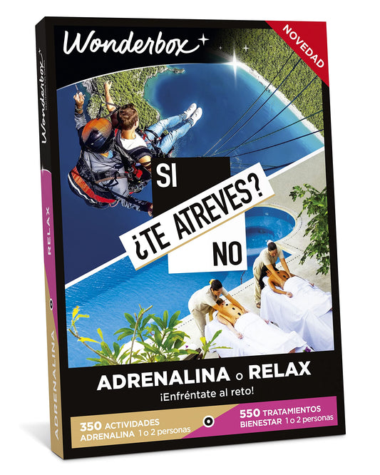 Wonderbox adrenalina – Vértigo y emoción