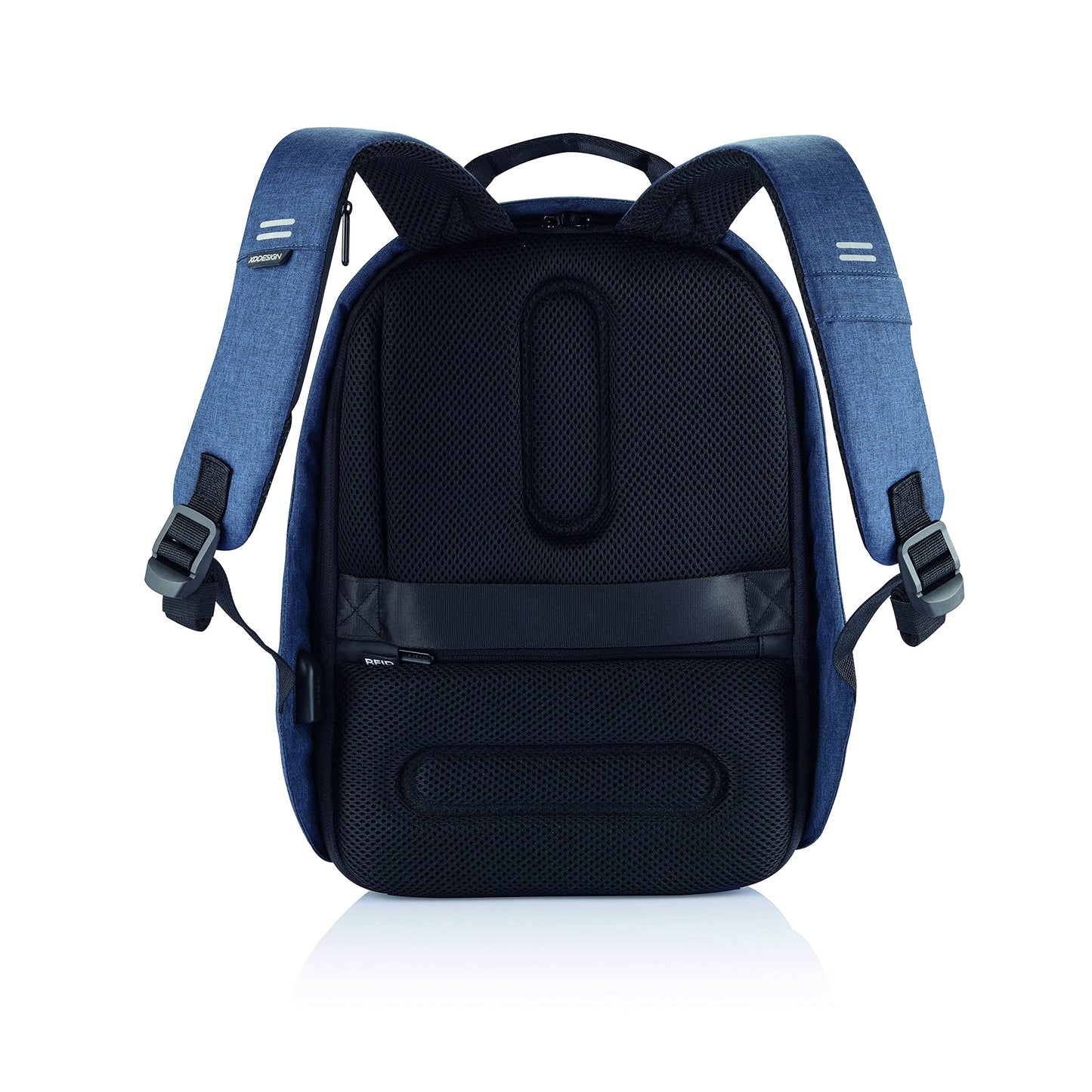 Mochila antirrobo Bobby Hero Small – Diseño sostenible y urbano con puerto USB