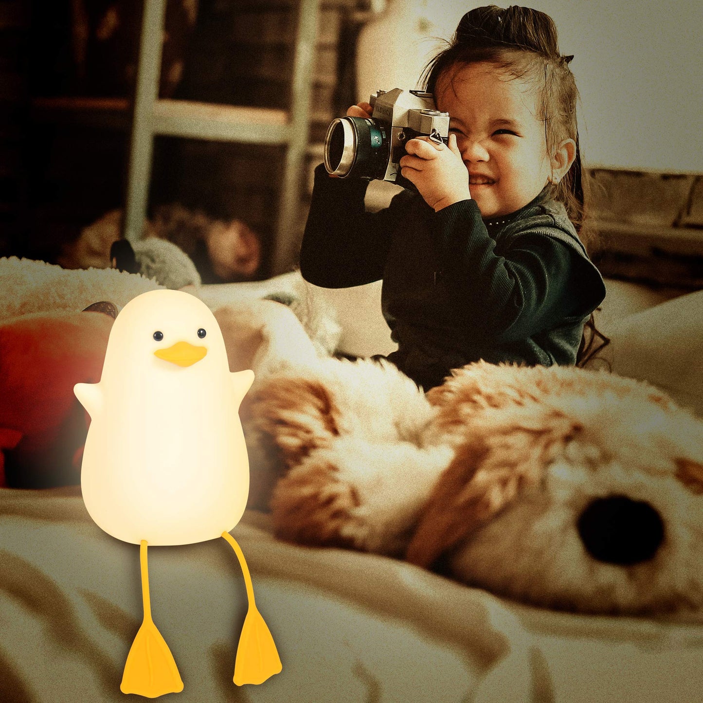 Lamparita Patito – Ilumina el cuarto con ternura