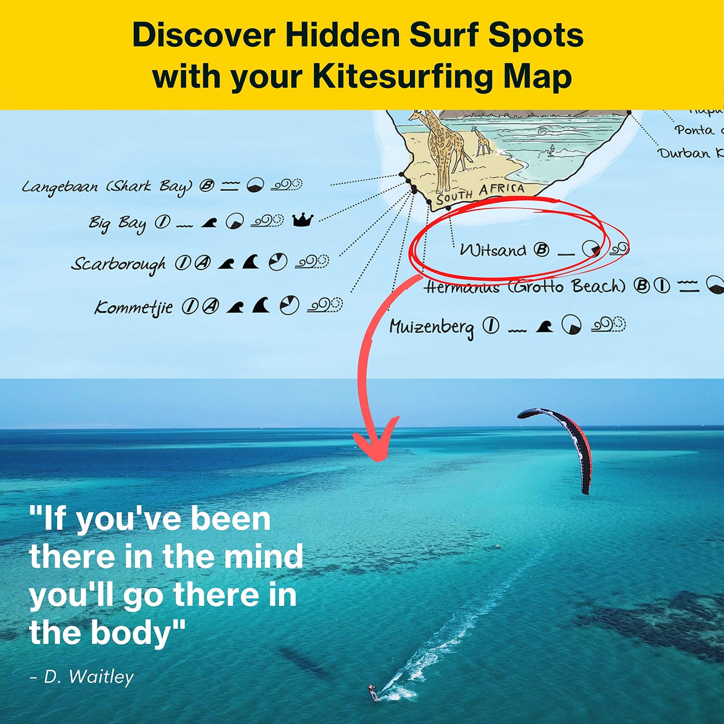Mapa kitesurf – Todos los spots para surfear el viento