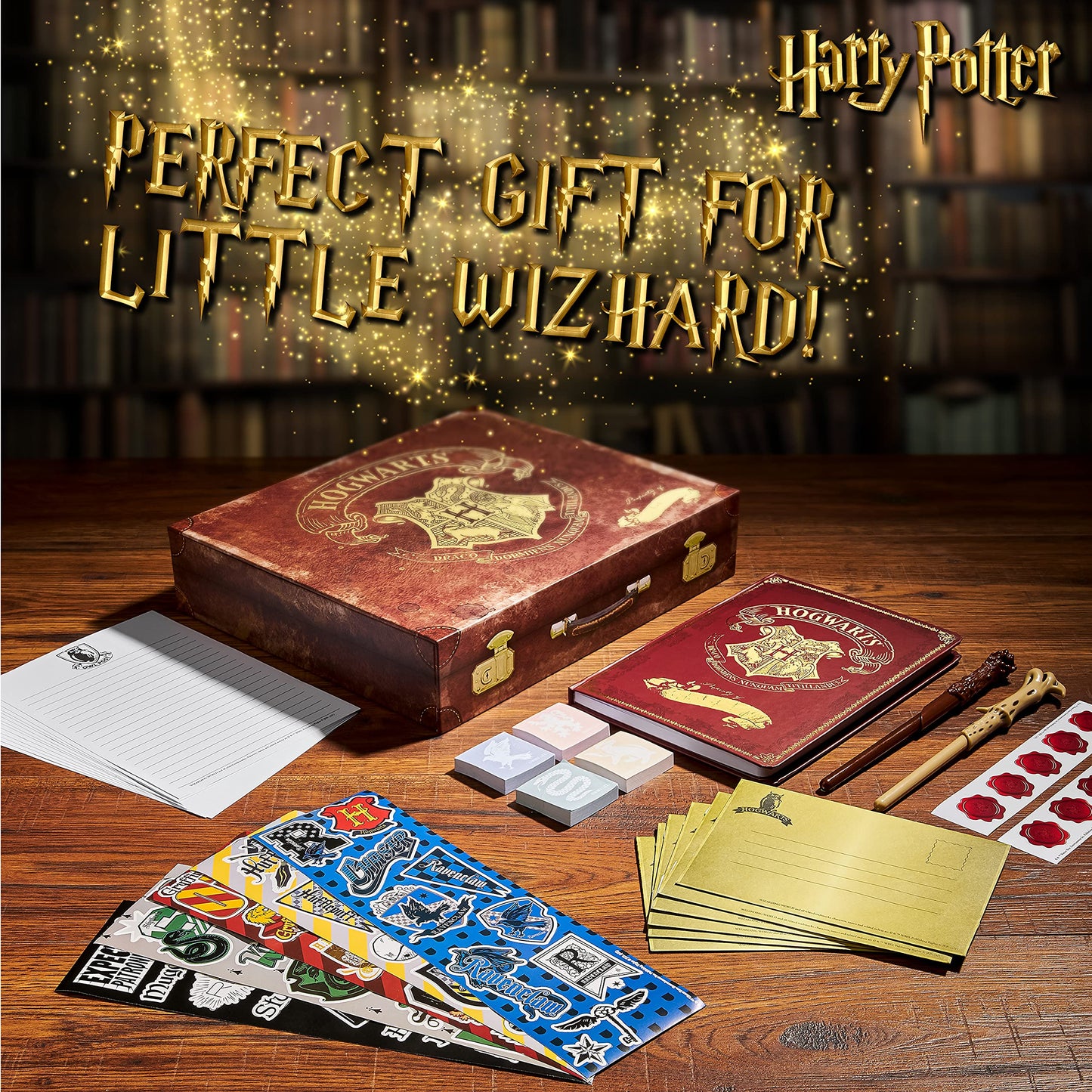 Caja de recuerdos de Harry Potter – Un tesoro para tu escritorio de Hogwarts