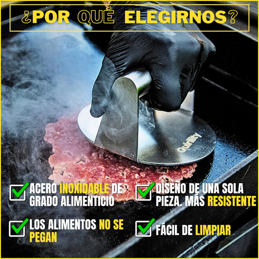 Smash it– Kit profesional para hamburguesas perfectas