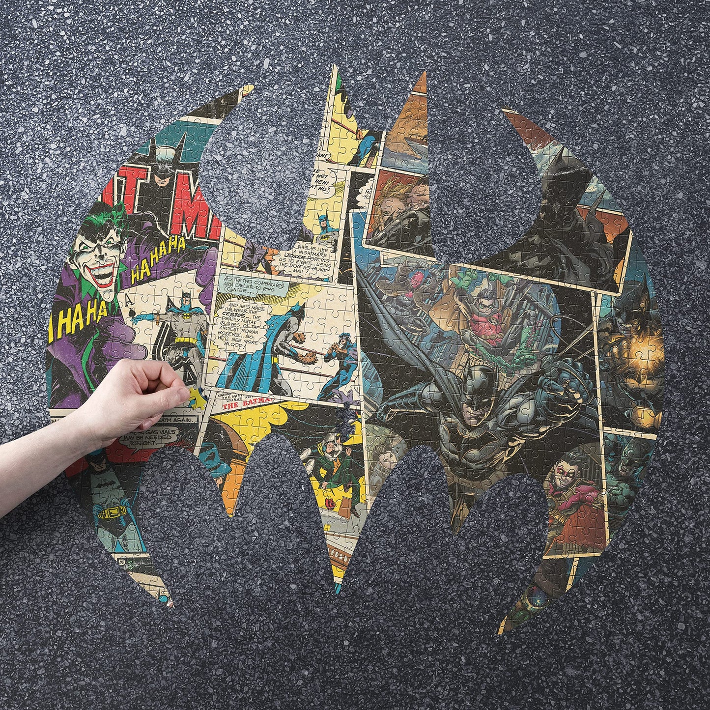 Puzzle de Batman – El símbolo de Gotham, pieza a pieza