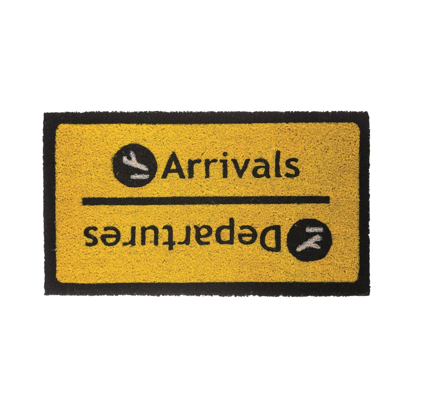 Felpudo "Arrivals" – Entrada con alma viajera