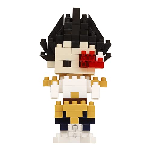 NEWPROJET ITALIA SRL-Nanoblock NBDB-004 Dragon nanoblock-nanoblock-NBDB-004-Dragon Ball Z Vegeta-Juguete de construcción, Multicolor, (2040321202)