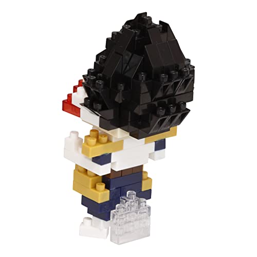 NEWPROJET ITALIA SRL-Nanoblock NBDB-004 Dragon nanoblock-nanoblock-NBDB-004-Dragon Ball Z Vegeta-Juguete de construcción, Multicolor, (2040321202)