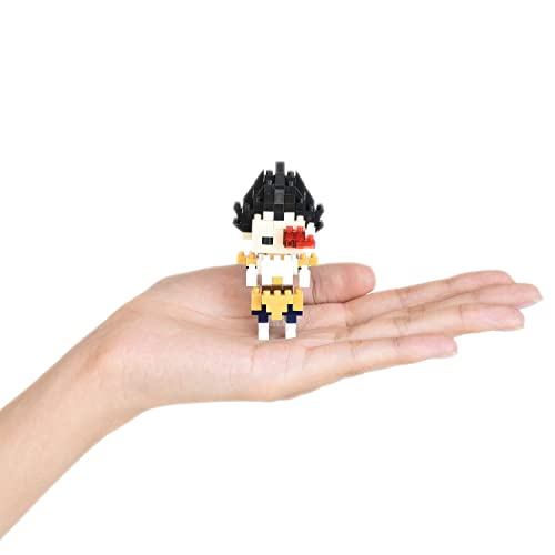 NEWPROJET ITALIA SRL-Nanoblock NBDB-004 Dragon nanoblock-nanoblock-NBDB-004-Dragon Ball Z Vegeta-Juguete de construcción, Multicolor, (2040321202)