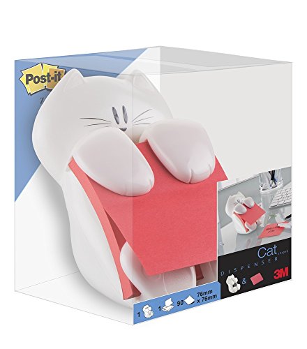 Dispensador Post-it gato – Notas al instante con zarpazo incluido