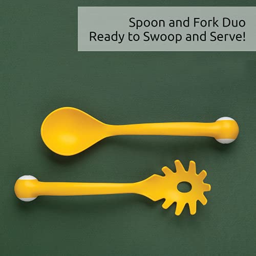Cucharones Pasta Monsters – Sirven con garra y sonrisas