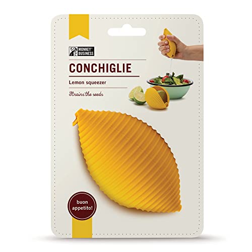 Exprimidor Conchiglie – Zumo con forma de pasta y cero salpicones