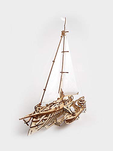 Puzzle 3D Trimarán – Construye el alma de un barco real